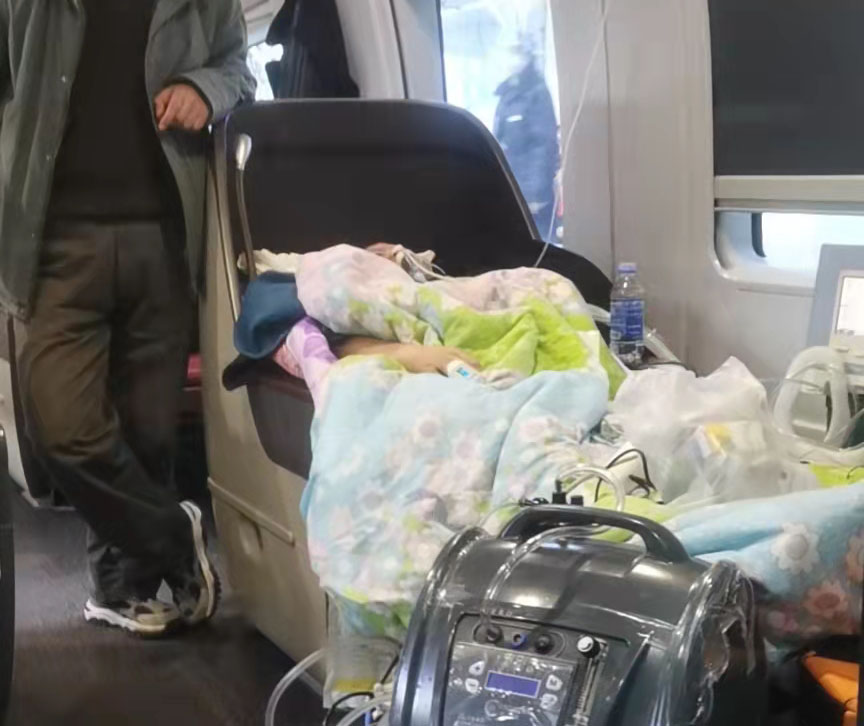 友谊县高铁转运